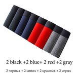 8Pcs\lot Cotton Mens Boxer Underwear