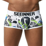 Seeinner Brand Underwear Men Boxers