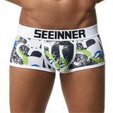 Seeinner Brand Underwear Men Boxers