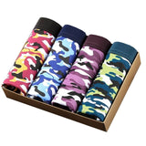 4pcs/lot Plus size boxer men underwear